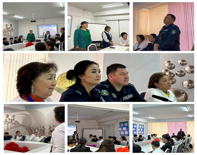 «Саламаттылық – өмір салтын ұстау!» тақырыбында ақпараттық-түсіндіру кездесуі өтті